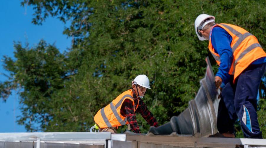 Roof leak detection in Dover Afb, DE